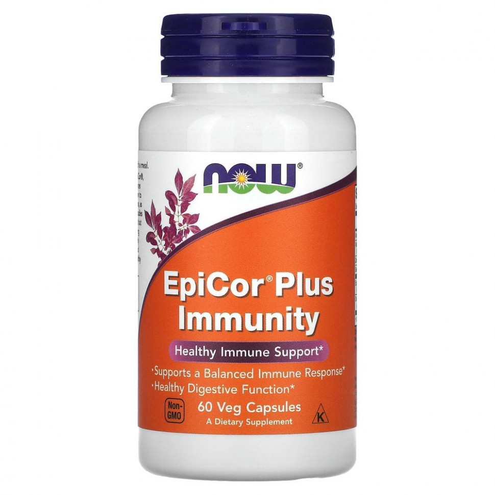  NOW Foods, EpiCor Plus Immunity, 60    IHerb ()