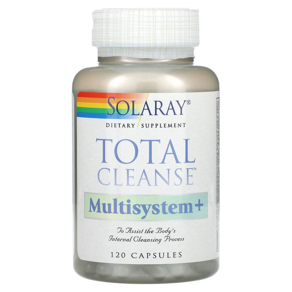  Solaray, Total Cleanse, Multisystem +, 120   IHerb ()