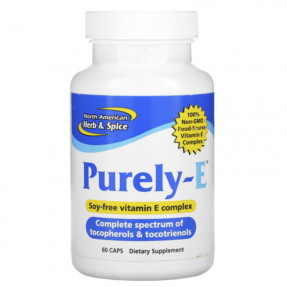 North American Herb & Spice, Purely-E, 60   IHerb ()