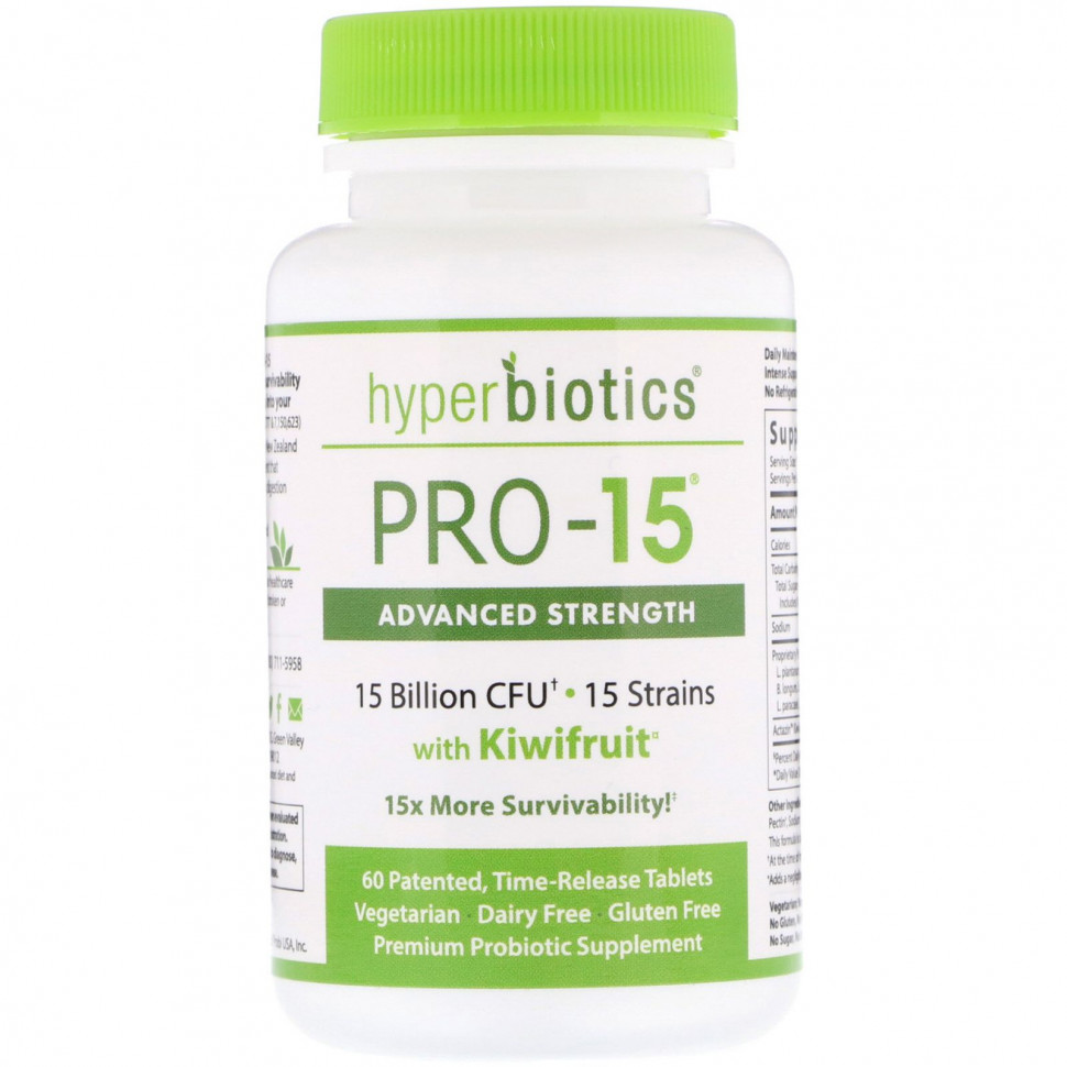   Hyperbiotics, PRO-15,      , 60         -     , -  