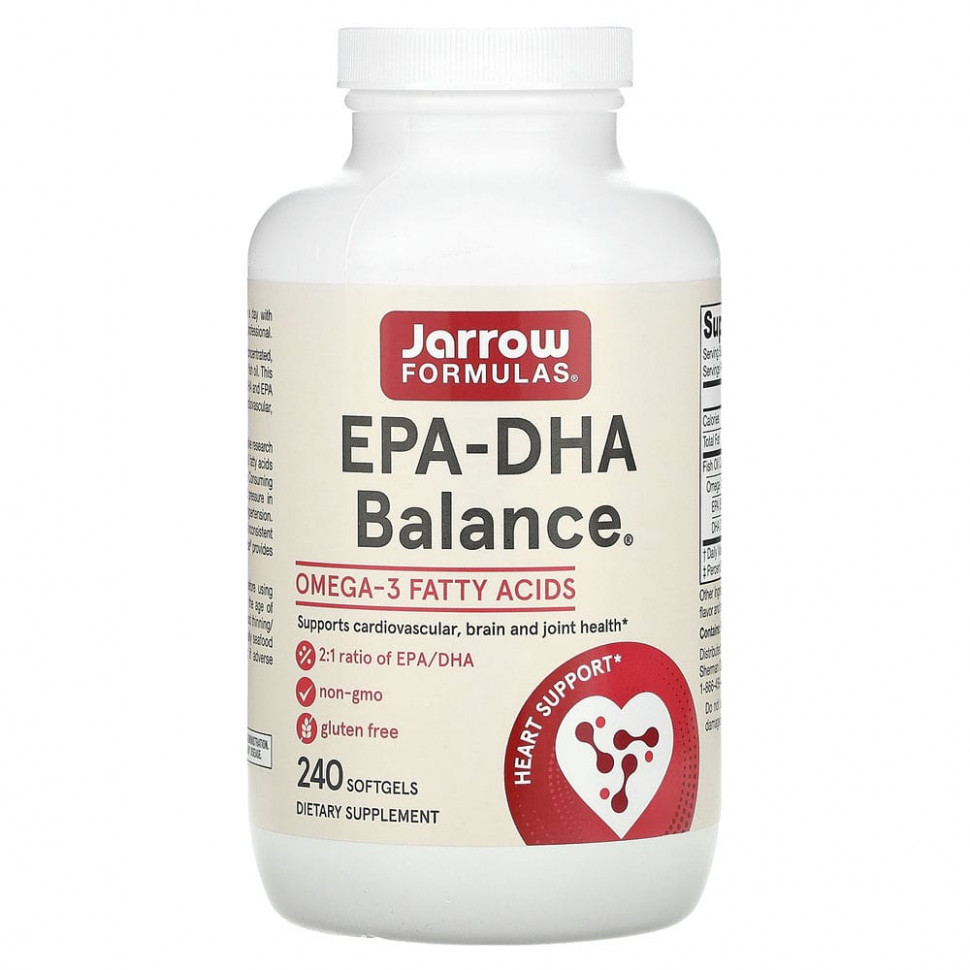   Jarrow Formulas, EPA-DHA Balance, 240     -     , -  