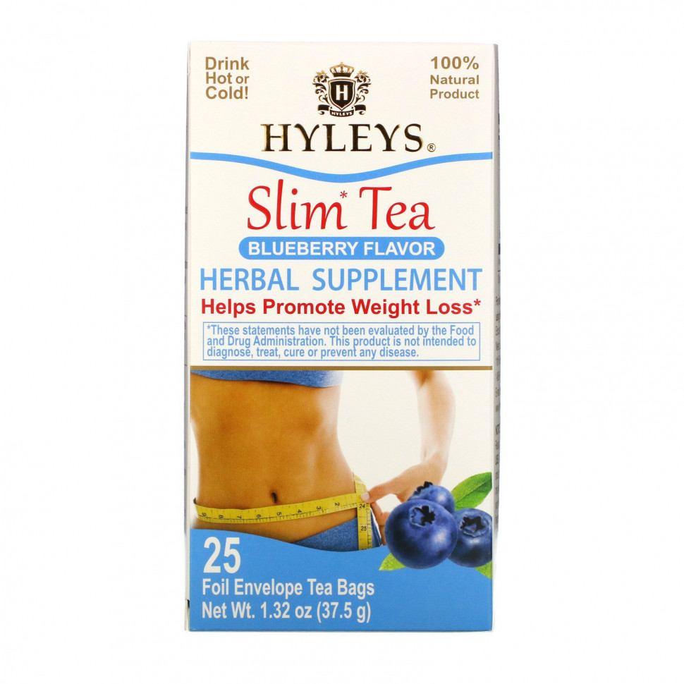   Hyleys Tea, Slim Tea,   , 25     , 1,32  (37,5 )   -     , -  