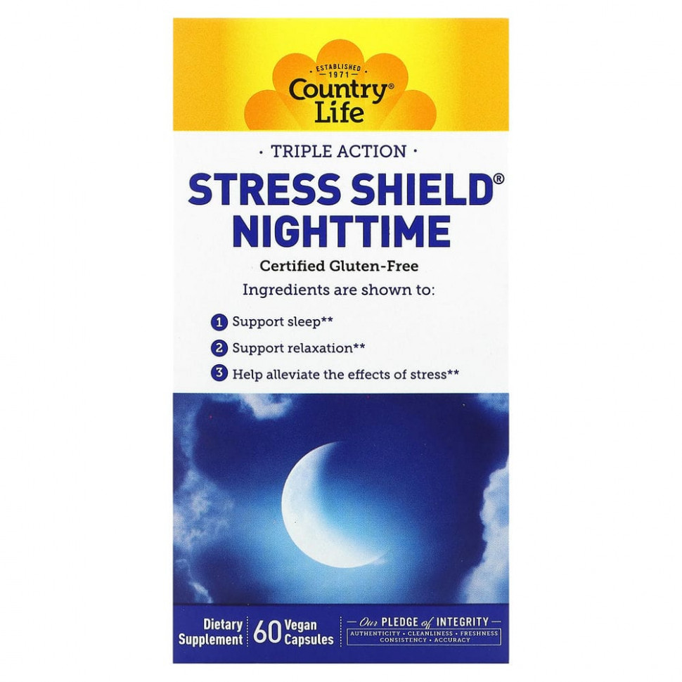   Country Life, Stress Shield Nighttime,  , 60     -     , -,   