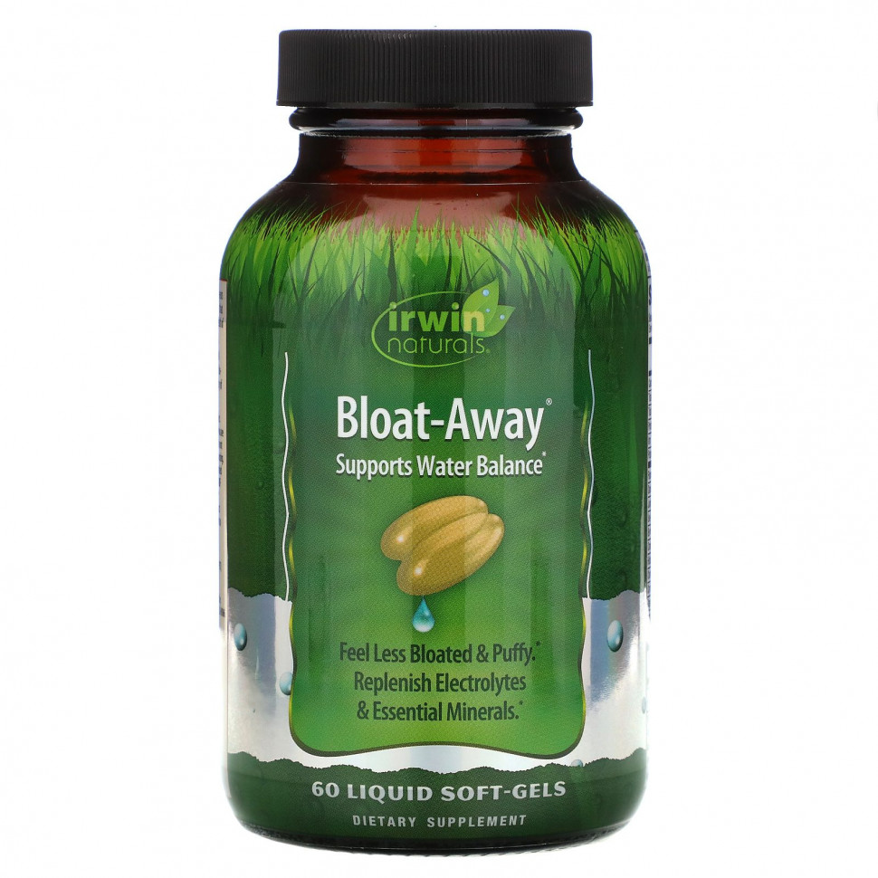   Irwin Naturals, Bloat-Away,  60      -     , -  