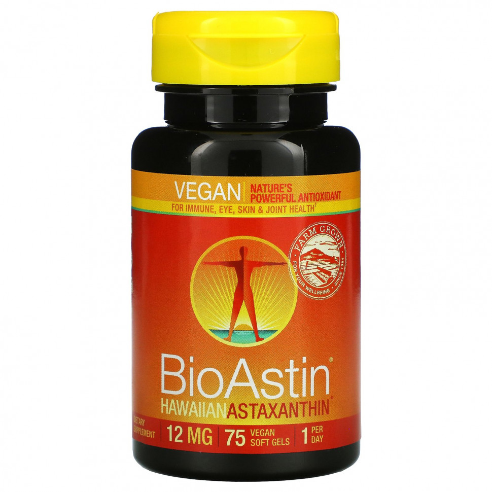  Nutrex Hawaii, BioAstin, 12 , 75    IHerb ()