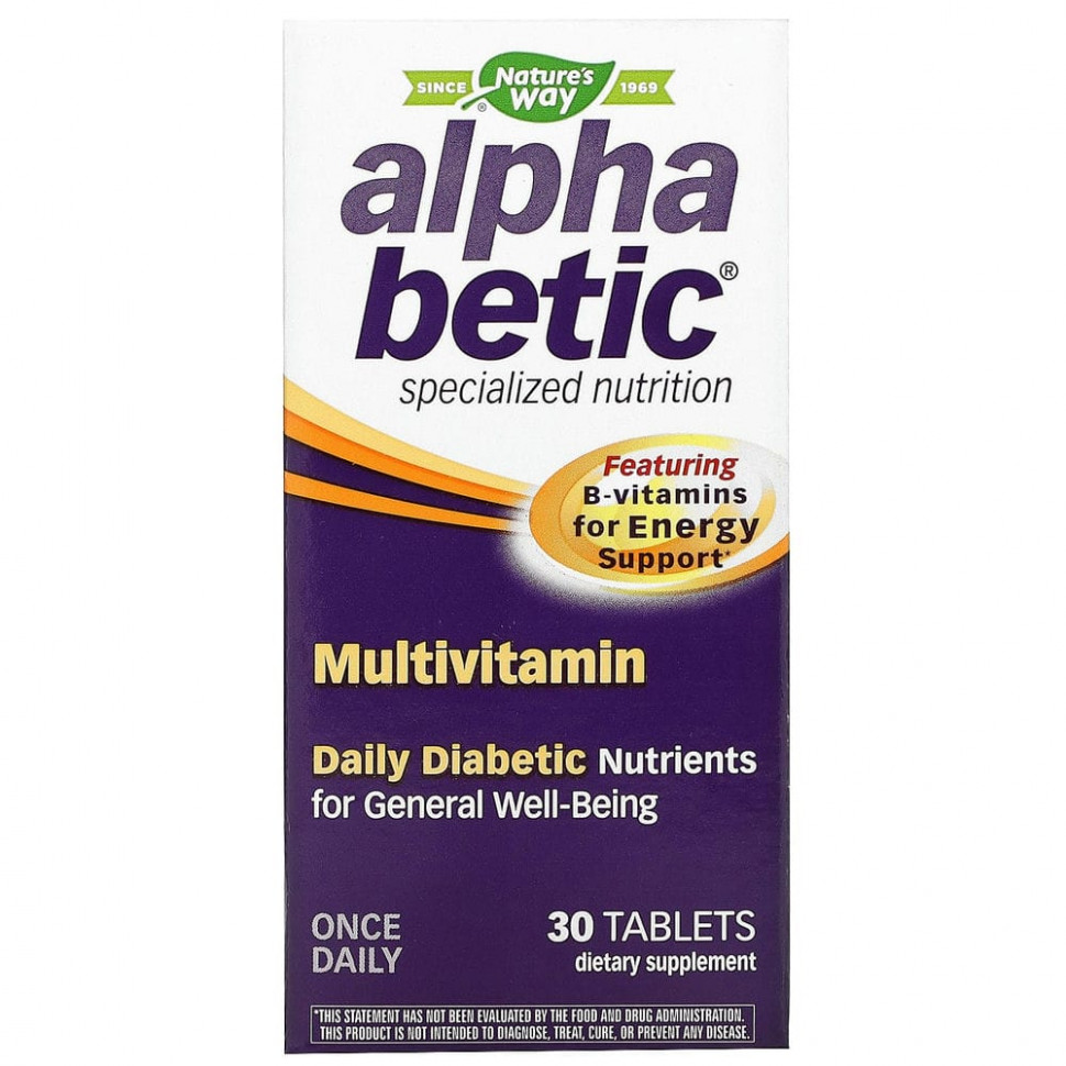   Nature's Way, Alpha Betic, , 30    -     , -,   