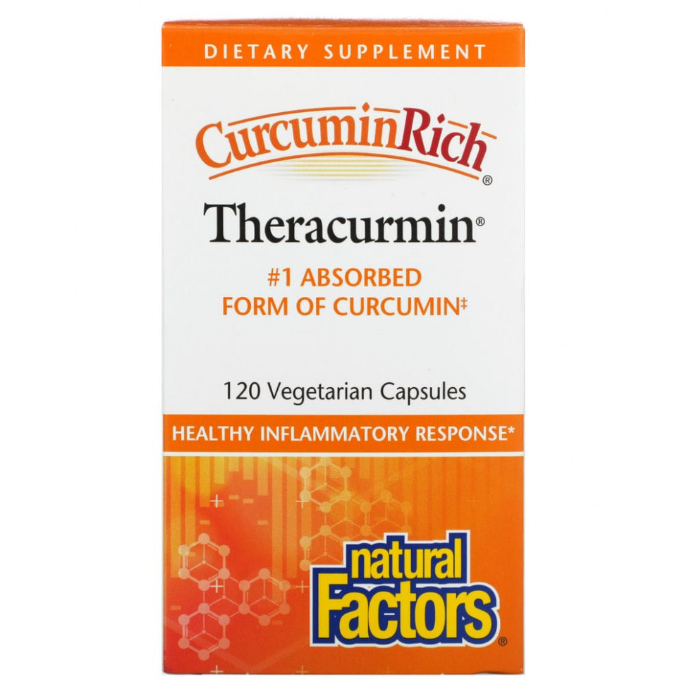  Natural Factors, CurcuminRich, Theracurmin, , 120    IHerb ()