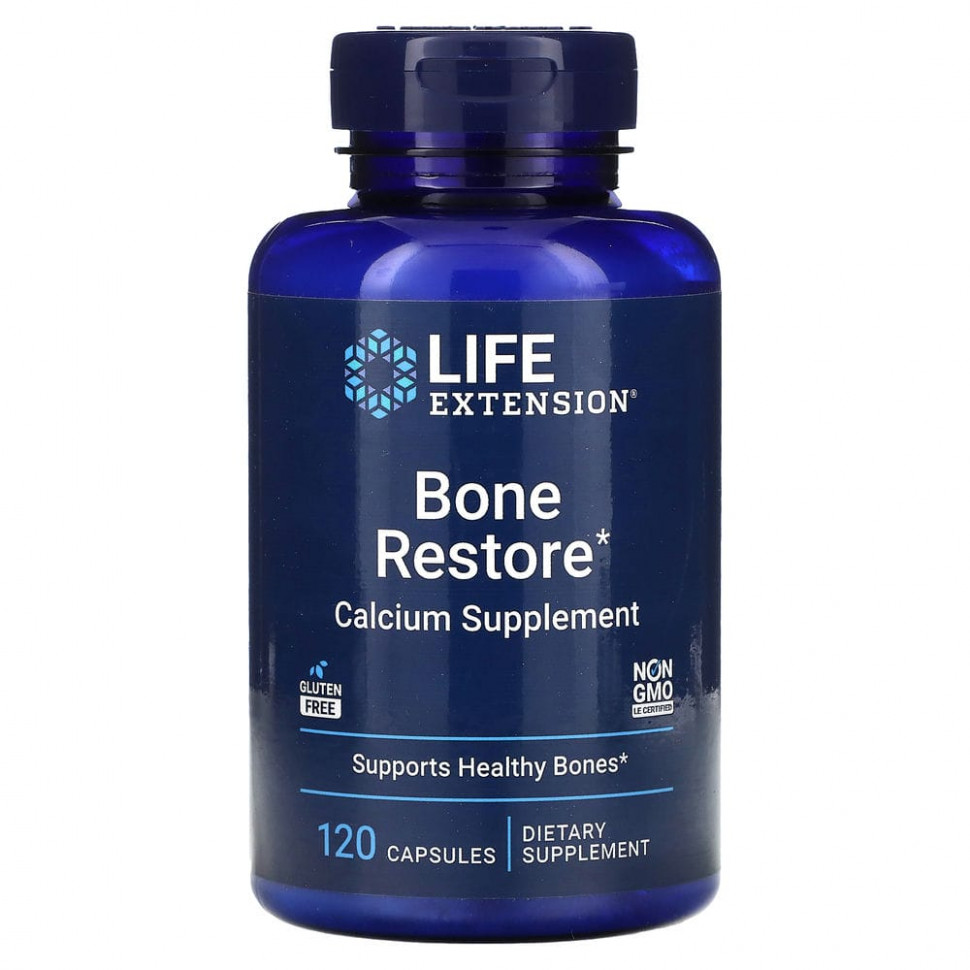 Life Extension, Bone Restore, 120   IHerb ()