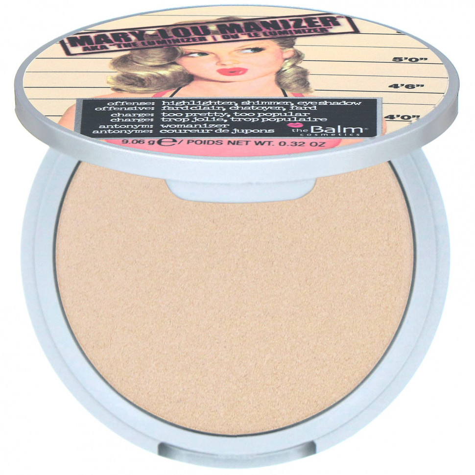   theBalm Cosmetics, Mary-Lou Manizer,   , 9,06    -     , -  