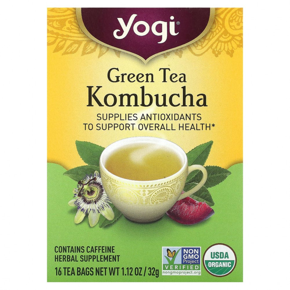  Yogi Tea,   , 16  , 32  (1,12 )  IHerb ()