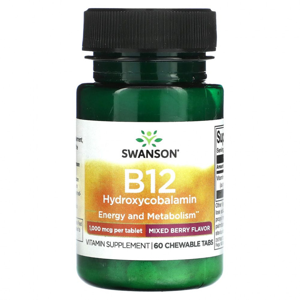   Swanson, B12 ,  , 1000 , 60     -     , -  