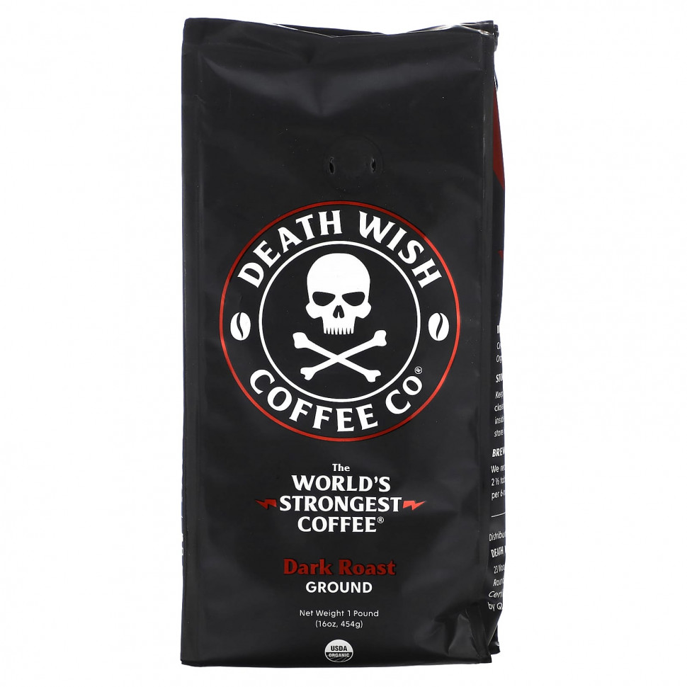   Death Wish Coffee,     , ,  , 454  (16 )   -     , -  