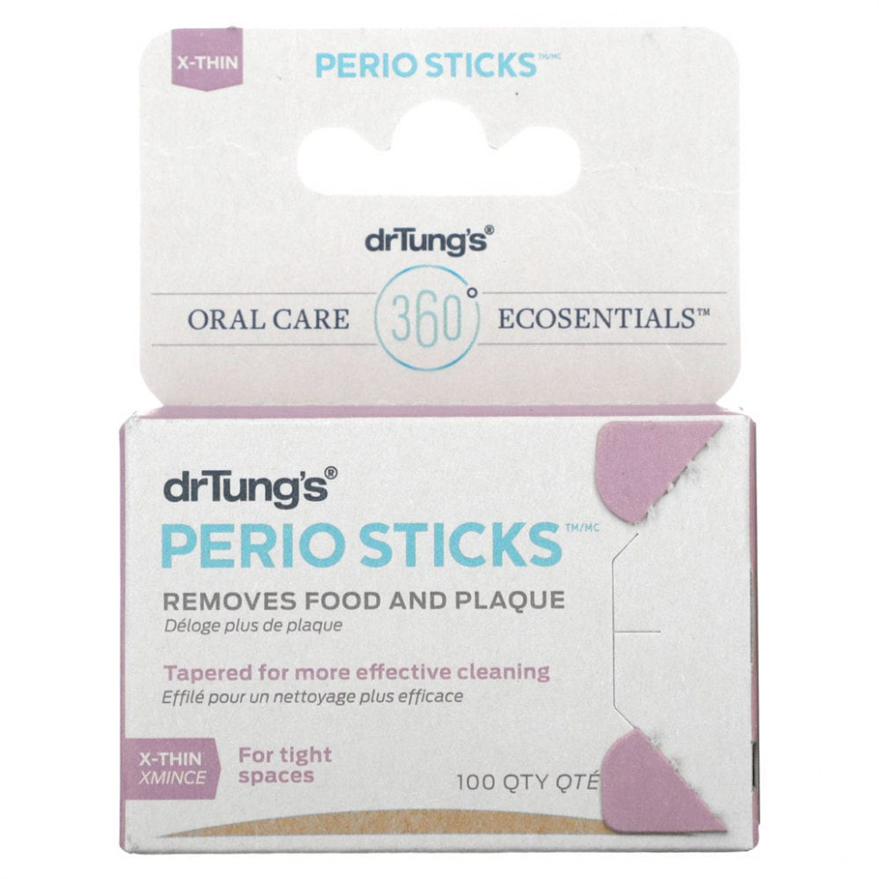   Dr. Tung's, Perio Sticks, X-Thin, 100    -     , -  