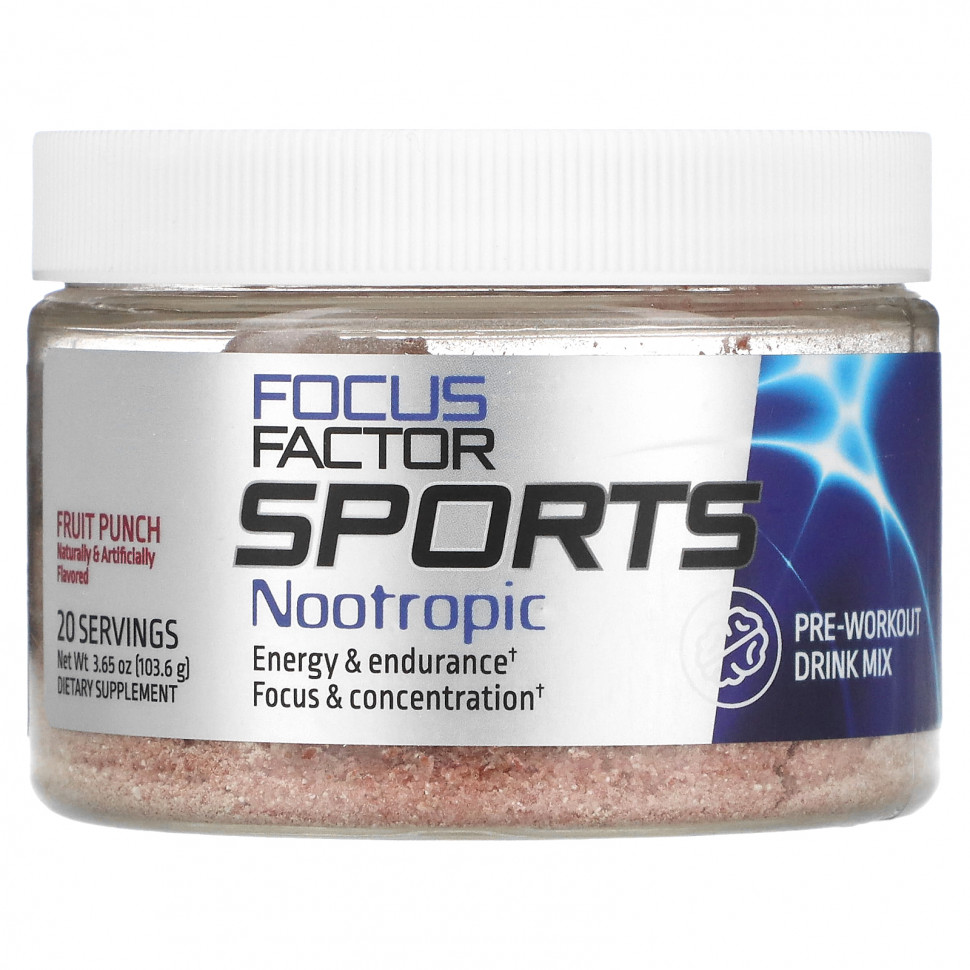   Focus Factor, Sports Nootropic,     ,  , 103,6  (3,65 )   -     , -  