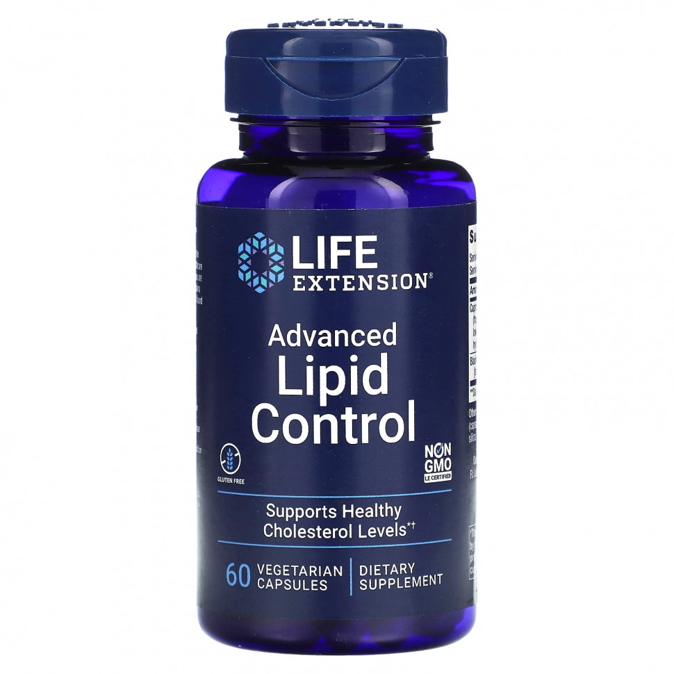  Life Extension, Advanced Lipid Control, 60    IHerb ()