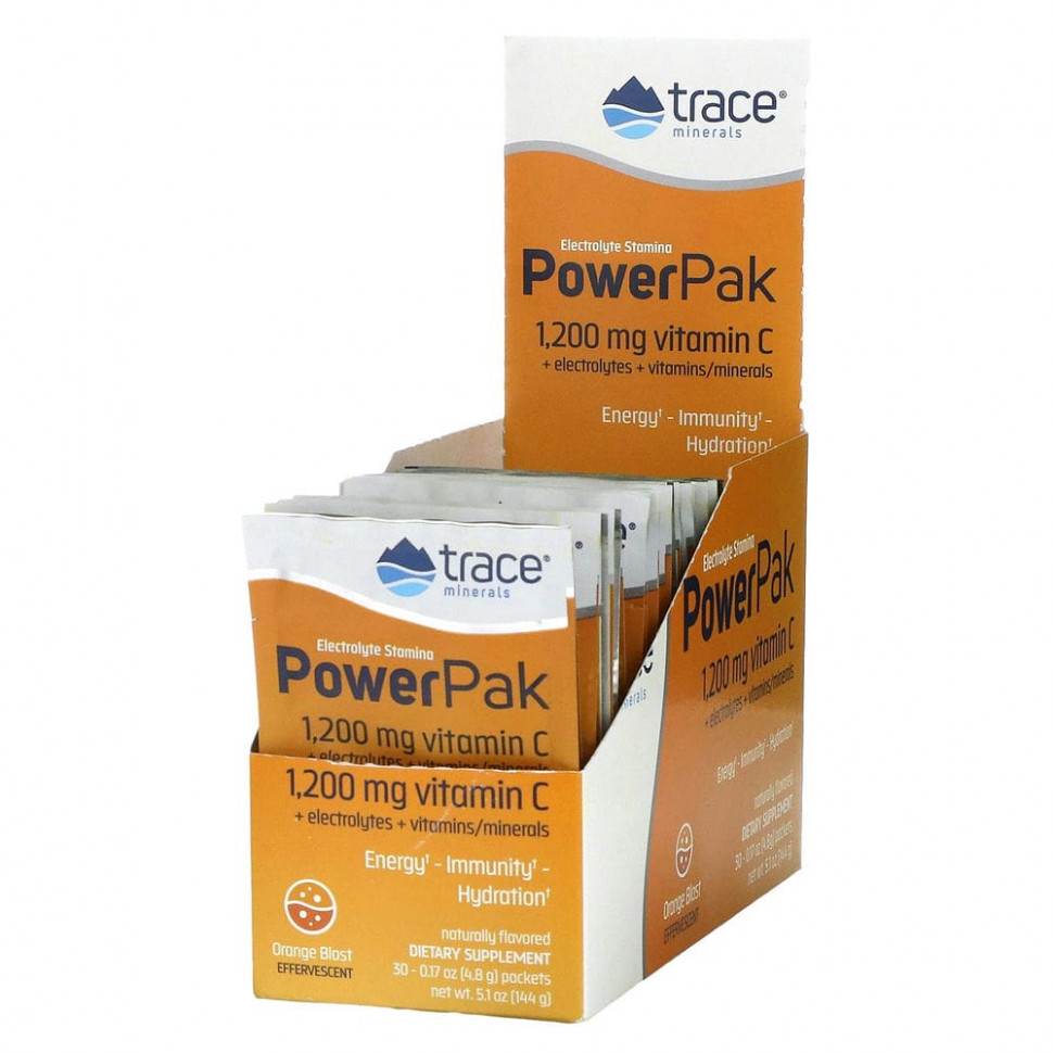   Trace Minerals , PowerPak,   ,   , 30   4,8  (0,17 )   -     , -  