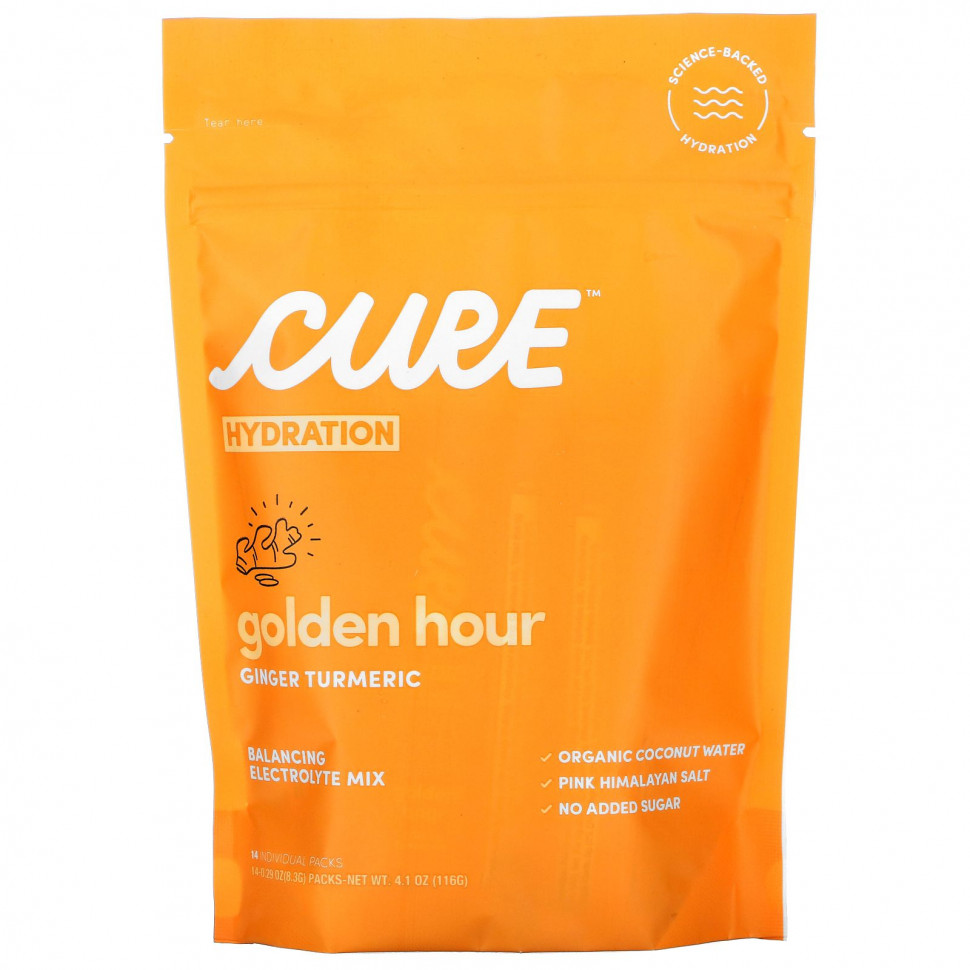   Cure Hydration, Hydration Mix, Golden Hour,     ,   , 14   8,3  (0,29 )   -     , -,   