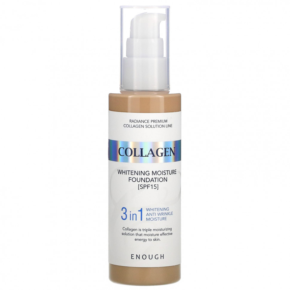   Enough, Collagen,   , SPF 15,  21, 100  (3,38 . )   -     , -  