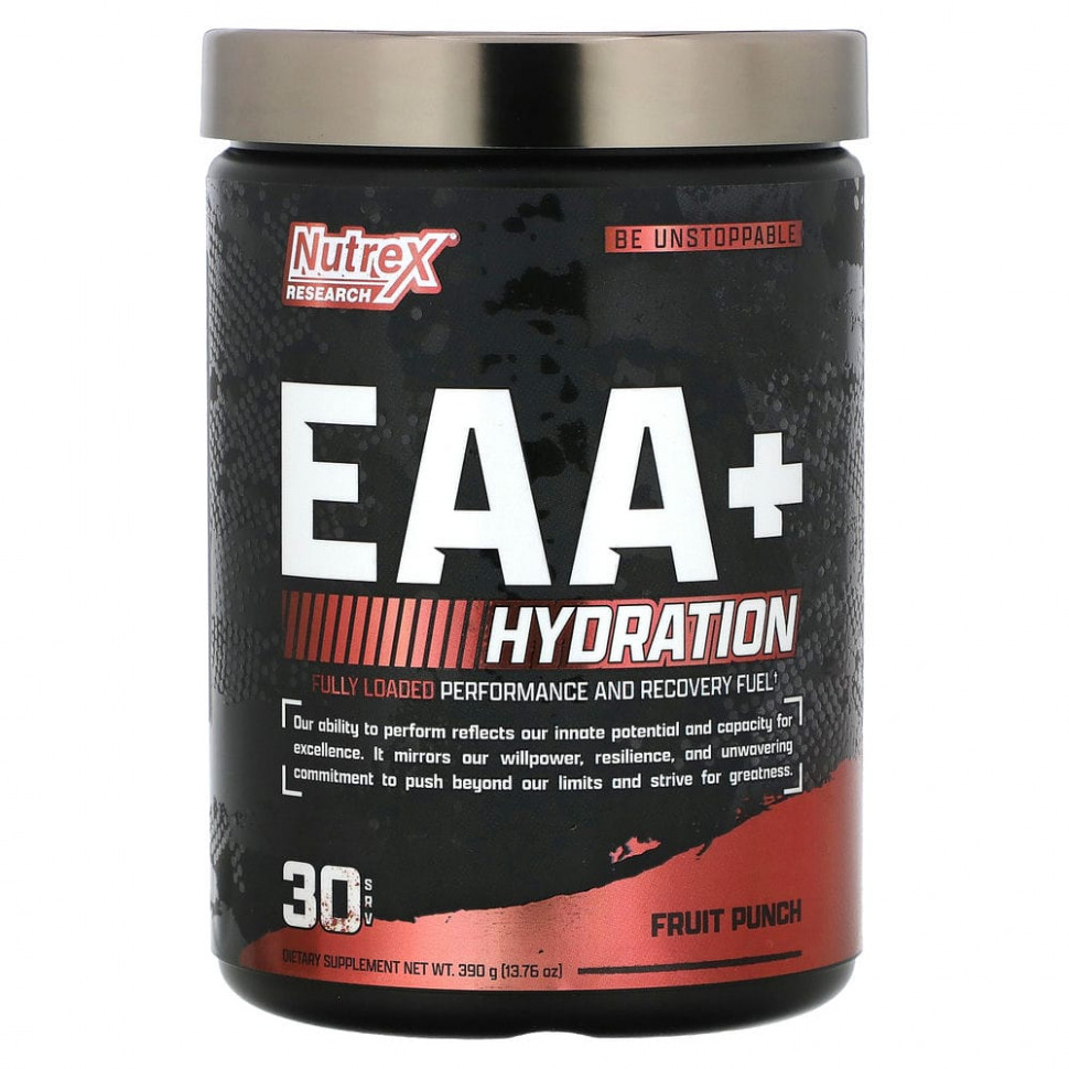   Nutrex Research, EAA + Hydration,  , 390  (13,75 )   -     , -  