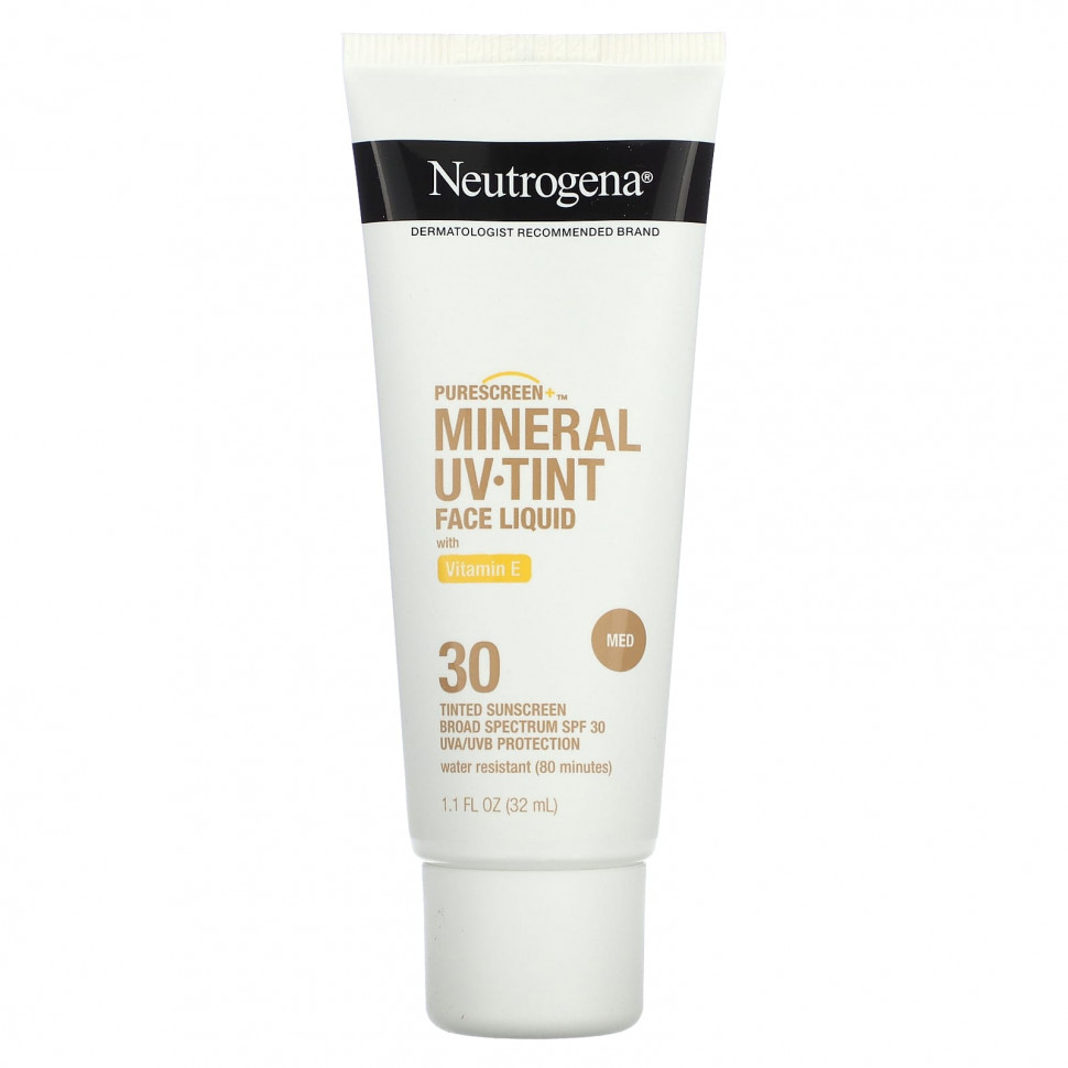   Neutrogena, Purescreen + Mineral UV Tint,        E, , SPF 30, 32  (1,1 . )   -     , -  