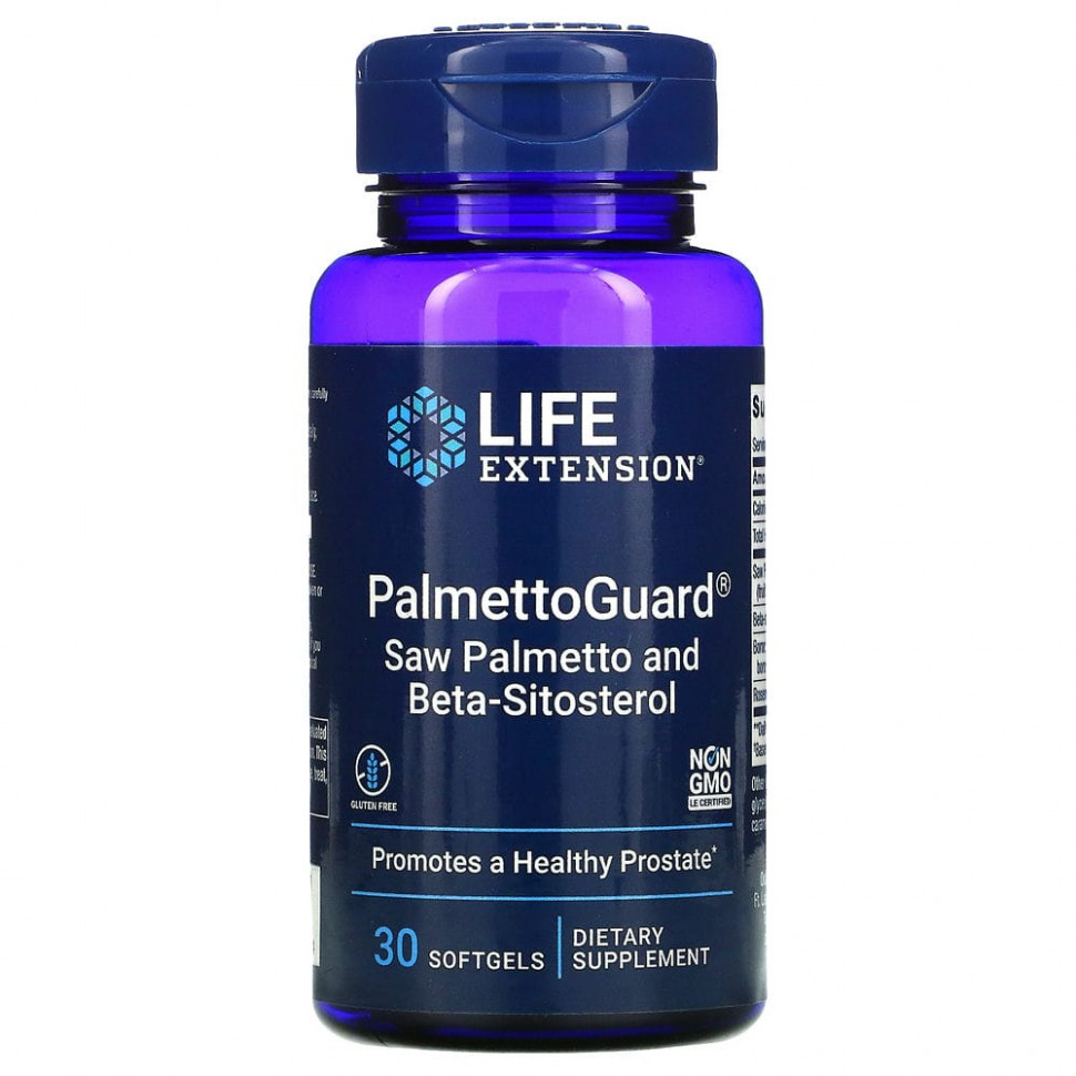   Life Extension, PalmettoGuard,   -, 30    -     , -  