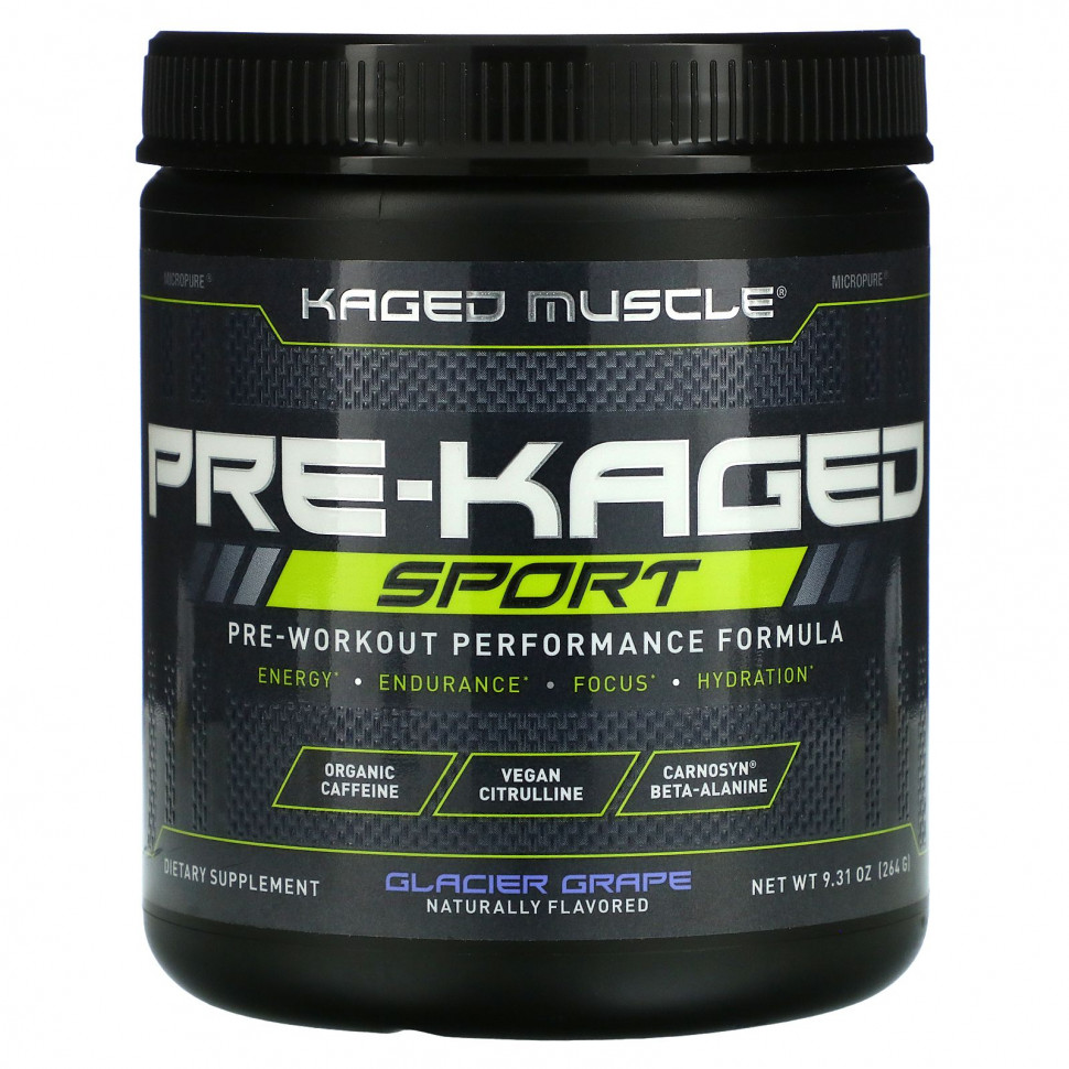   Kaged Muscle, PRE-KAGED Sport,  ,  , 264  (9,31 )   -     , -  