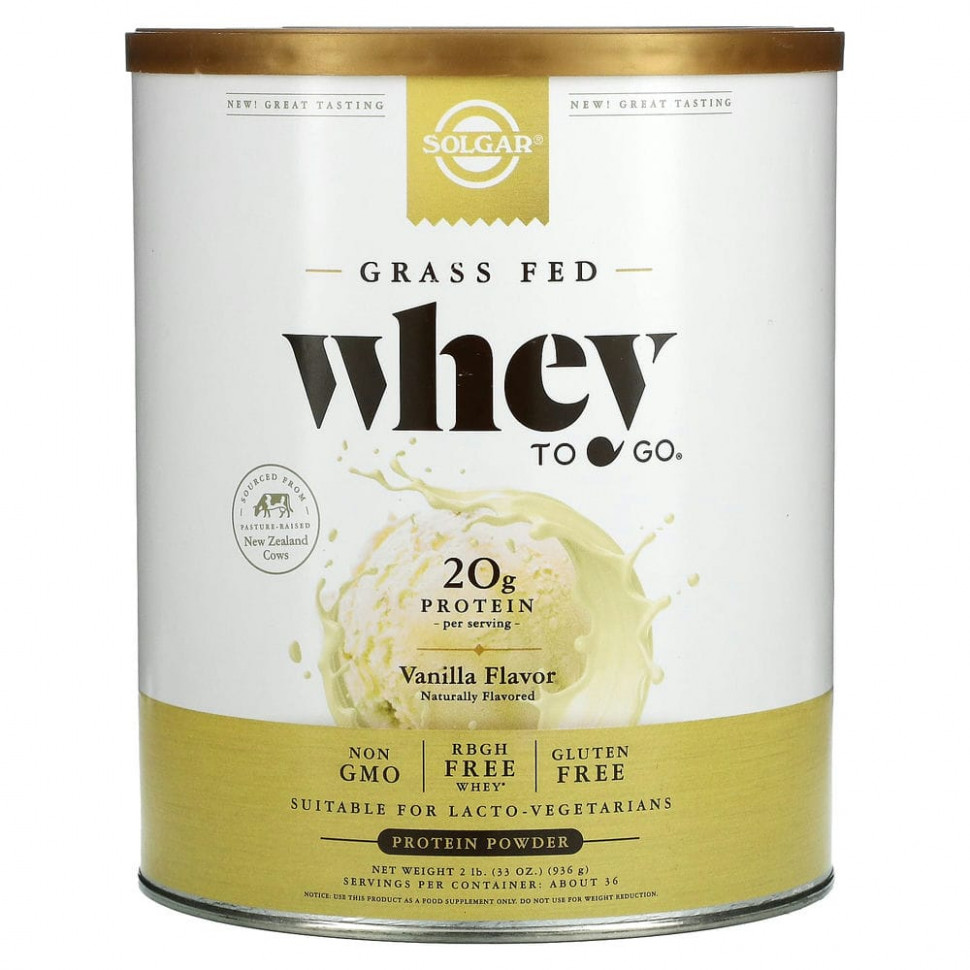   Solgar, Whey To Go,   , , 936  (33 )   -     , -  