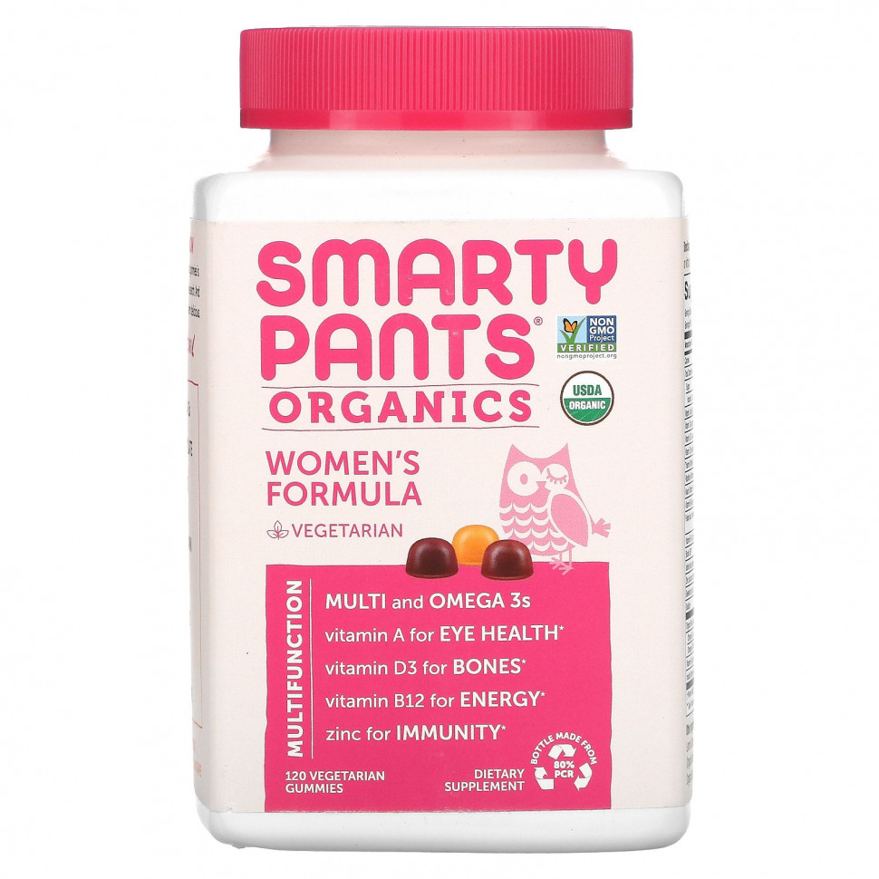  SmartyPants, Organics, Complete,   , , ,   , 120     IHerb ()