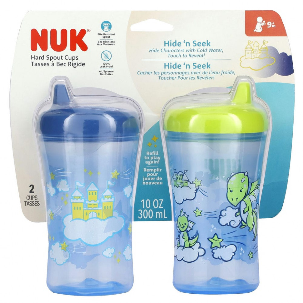   NUK, Hide 'n Seek,    ,    9 , , 2   300  (10 )   -     , -  