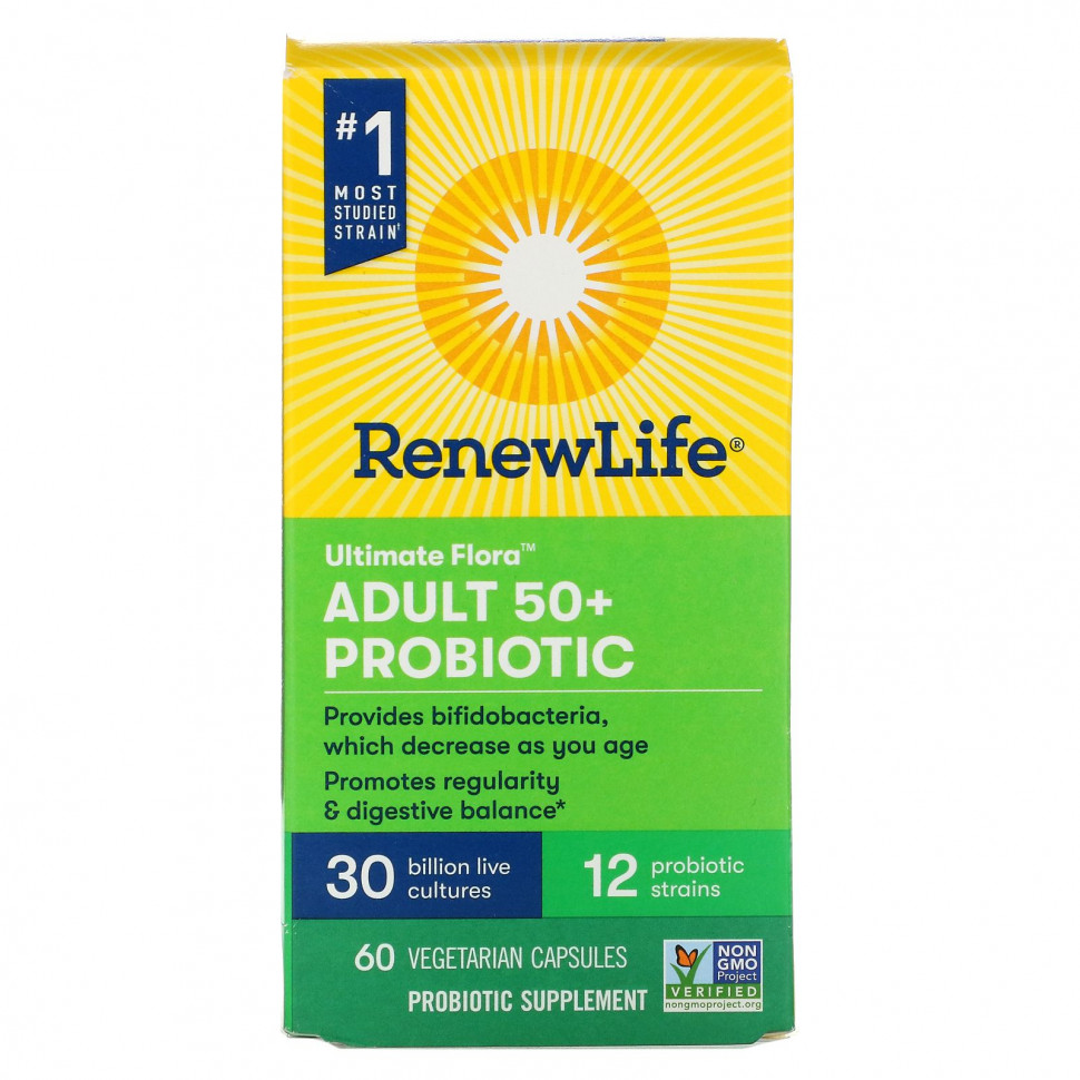  Renew Life, Ultimate Flora,     50 , 30   , 60    IHerb ()