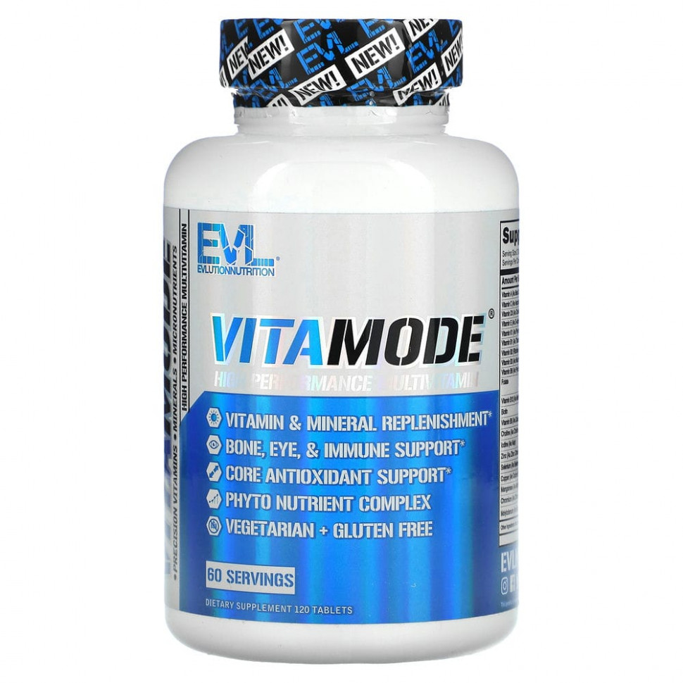   EVLution Nutrition, VitaMode,  , 120    -     , -,   