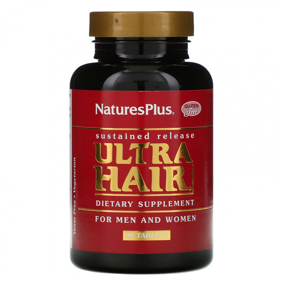   NaturesPlus, Ultra Hair,    , 90    -     , -  