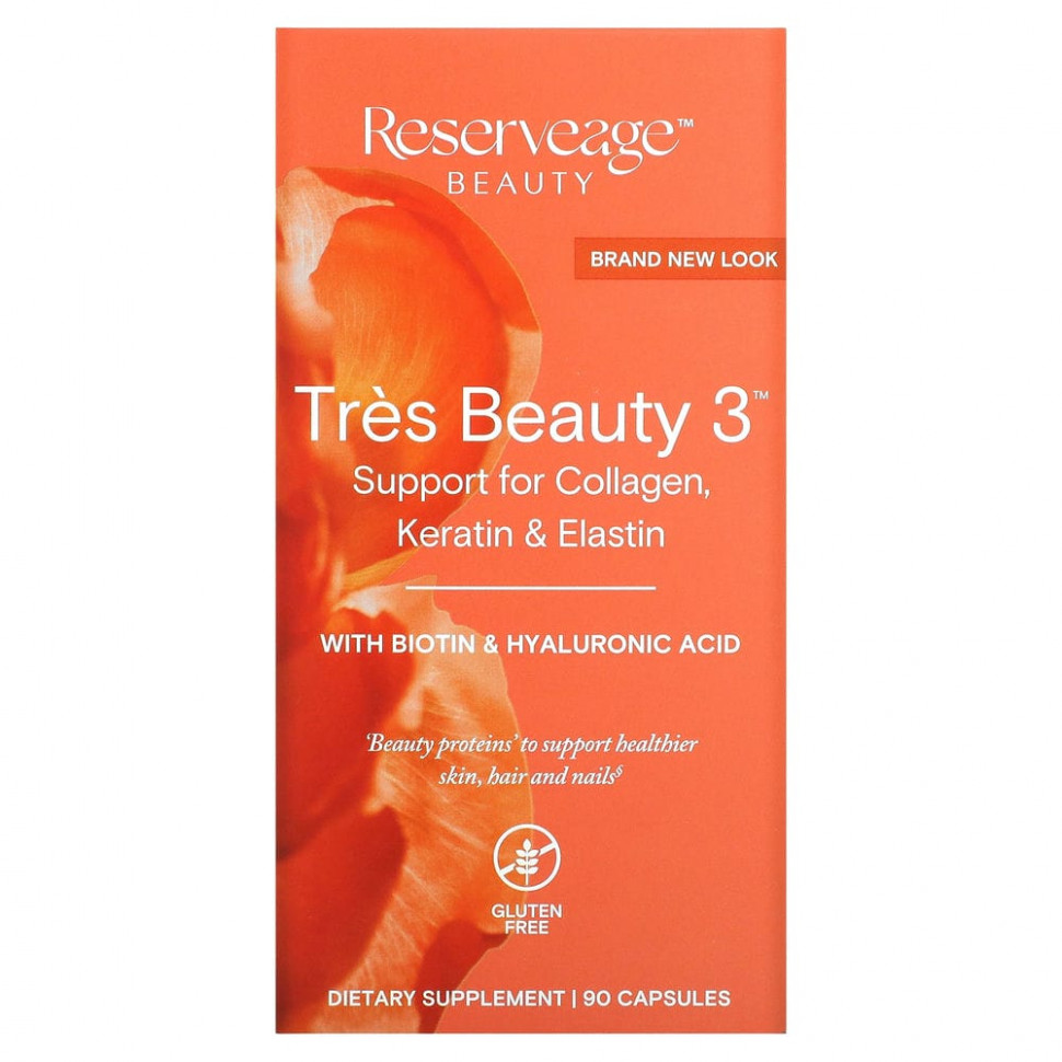   ReserveAge Nutrition, Tres Beauty 3, 90    -     , -  