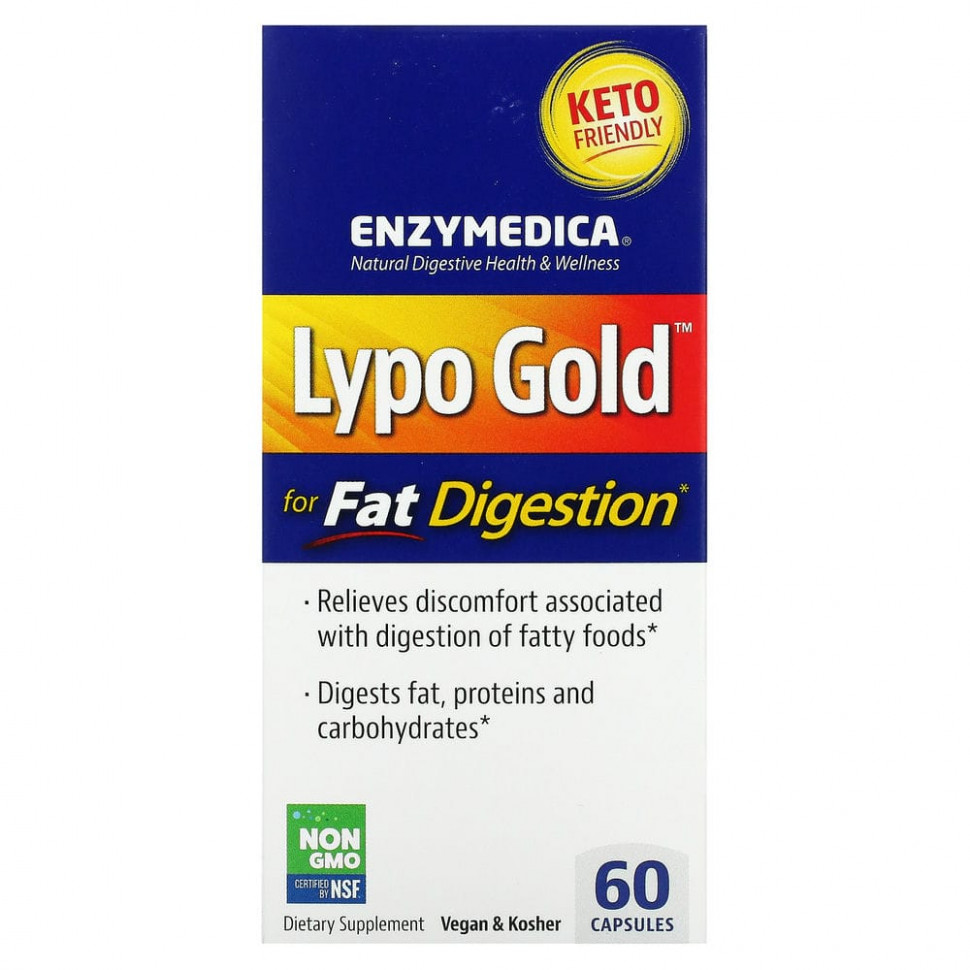   Enzymedica, Lypo Gold,   , 60    -     , -  