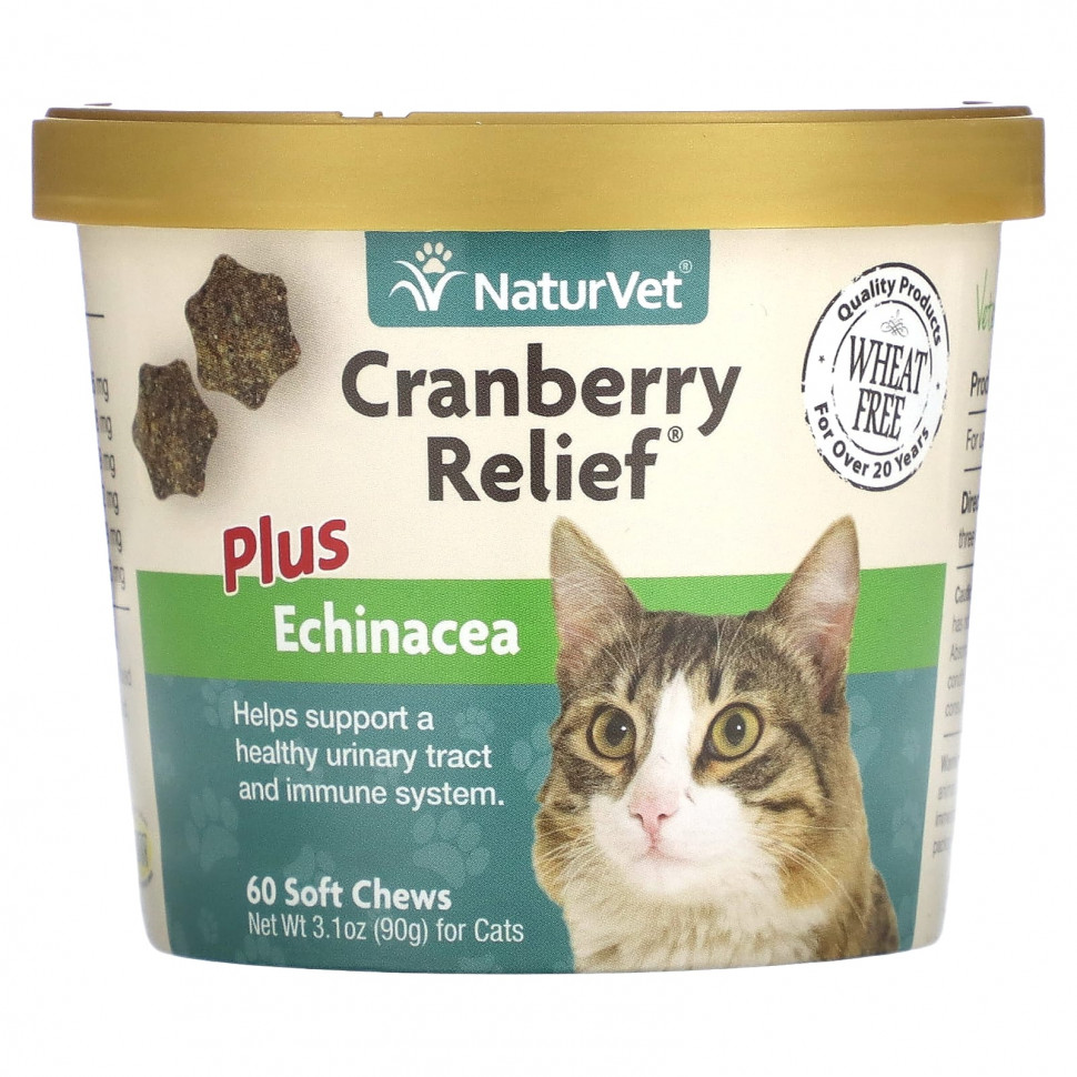   NaturVet, Cranberry Relief Plus, ,  , 60  , 90  (3,1 )   -     , -,   