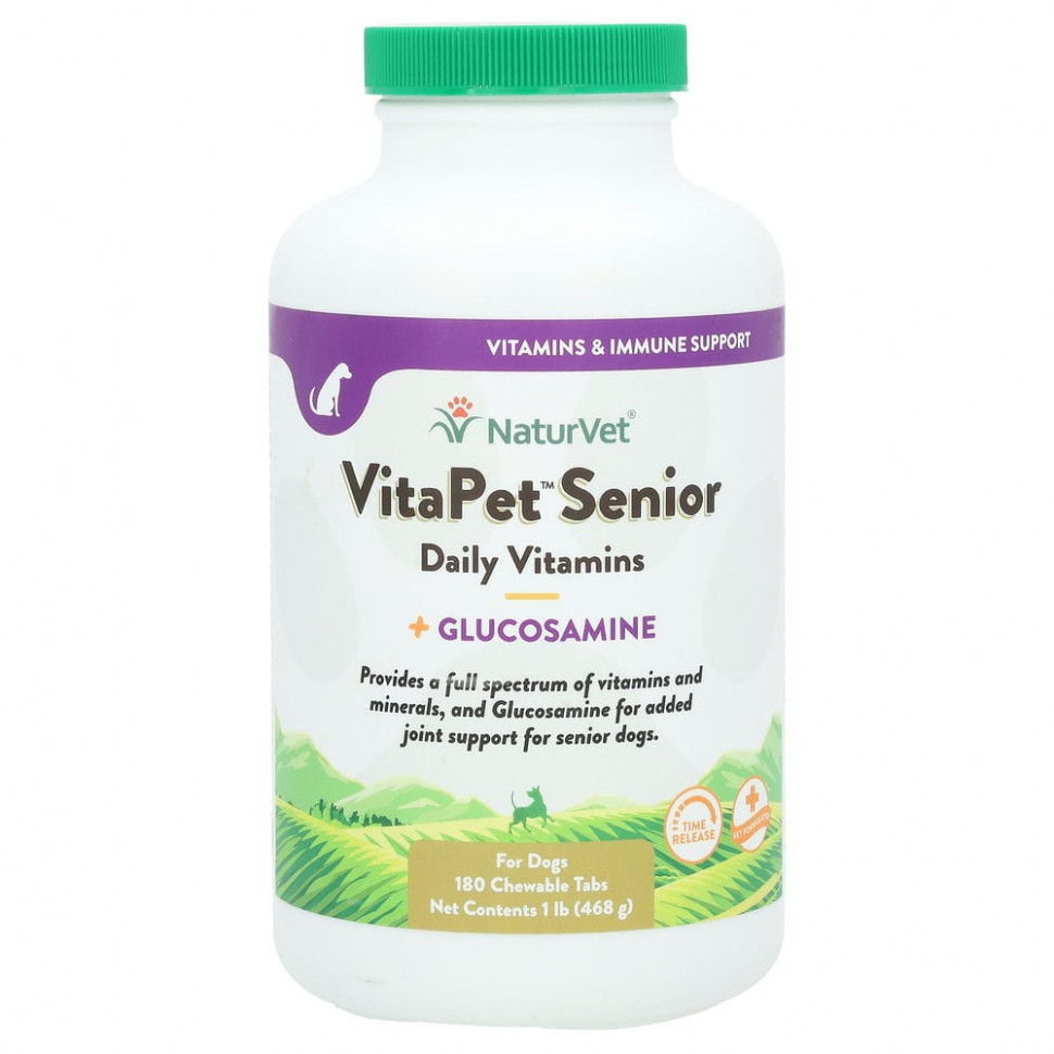   NaturVet, VitaPet Senior,    ,  , 180  , 1  (468 )   -     , -  