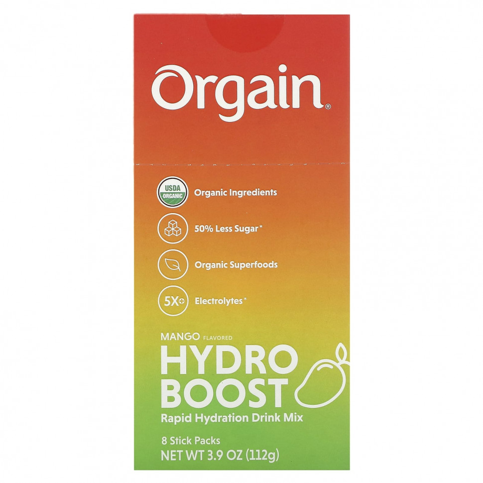  Orgain,     Hydro Boost, , 8   14  (0,49 )  IHerb ()