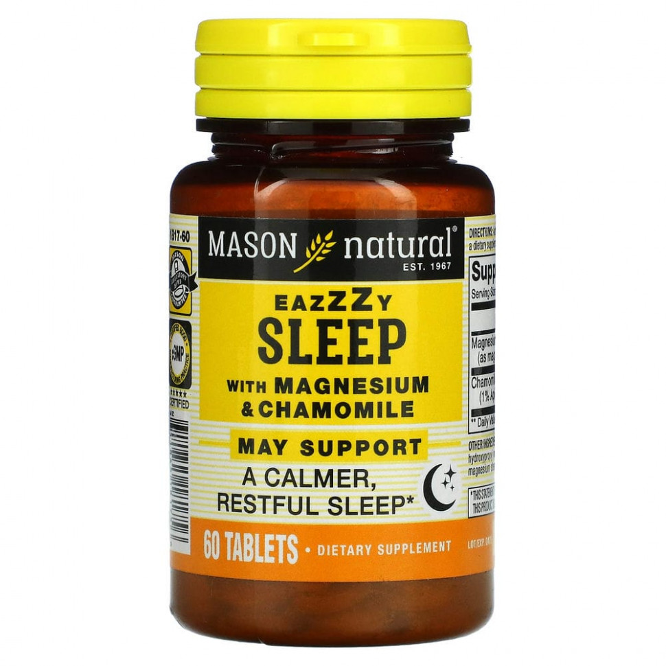   Mason Natural, Eazzzy Sleep    , 60    -     , -  