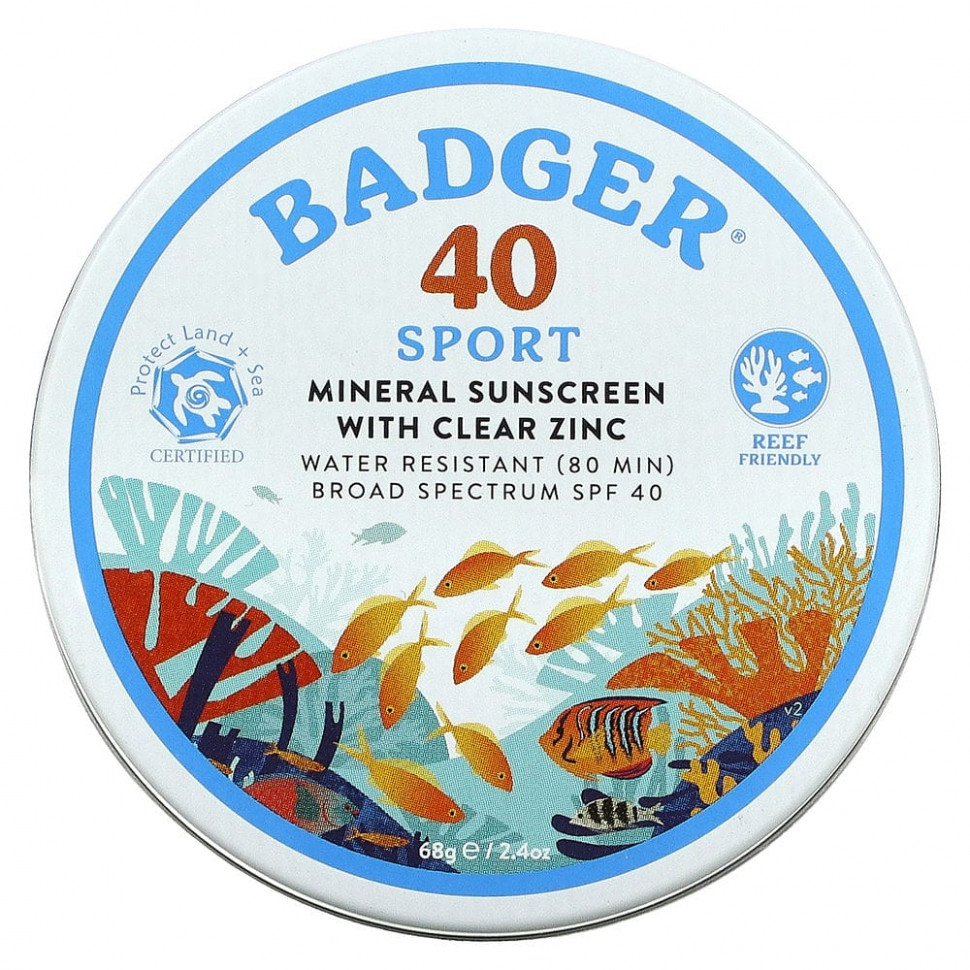   Badger Company,      ,    , SPF 40,  , 68  (2,4 )   -     , -  