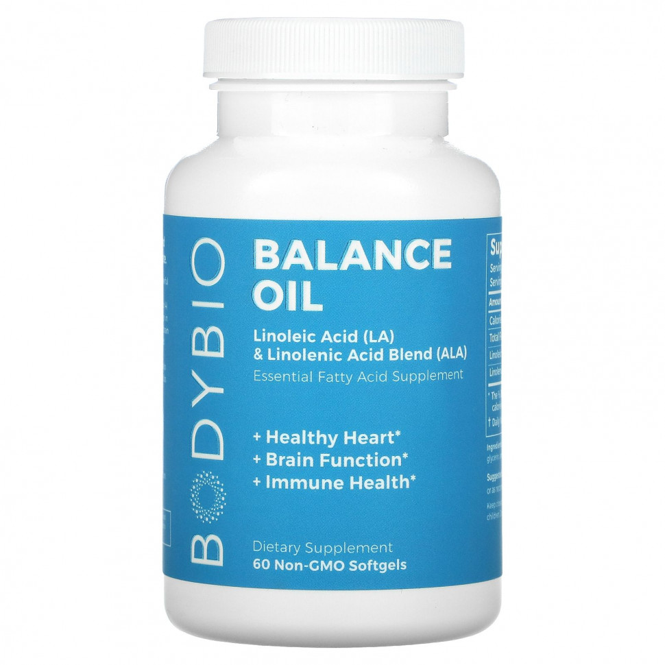   BodyBio, Balance Oil,   ()     (), 60       -     , -  