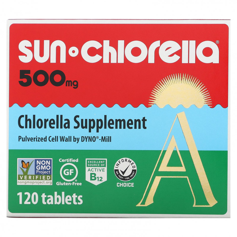   Sun Chlorella, , 500 , 120    -     , -  