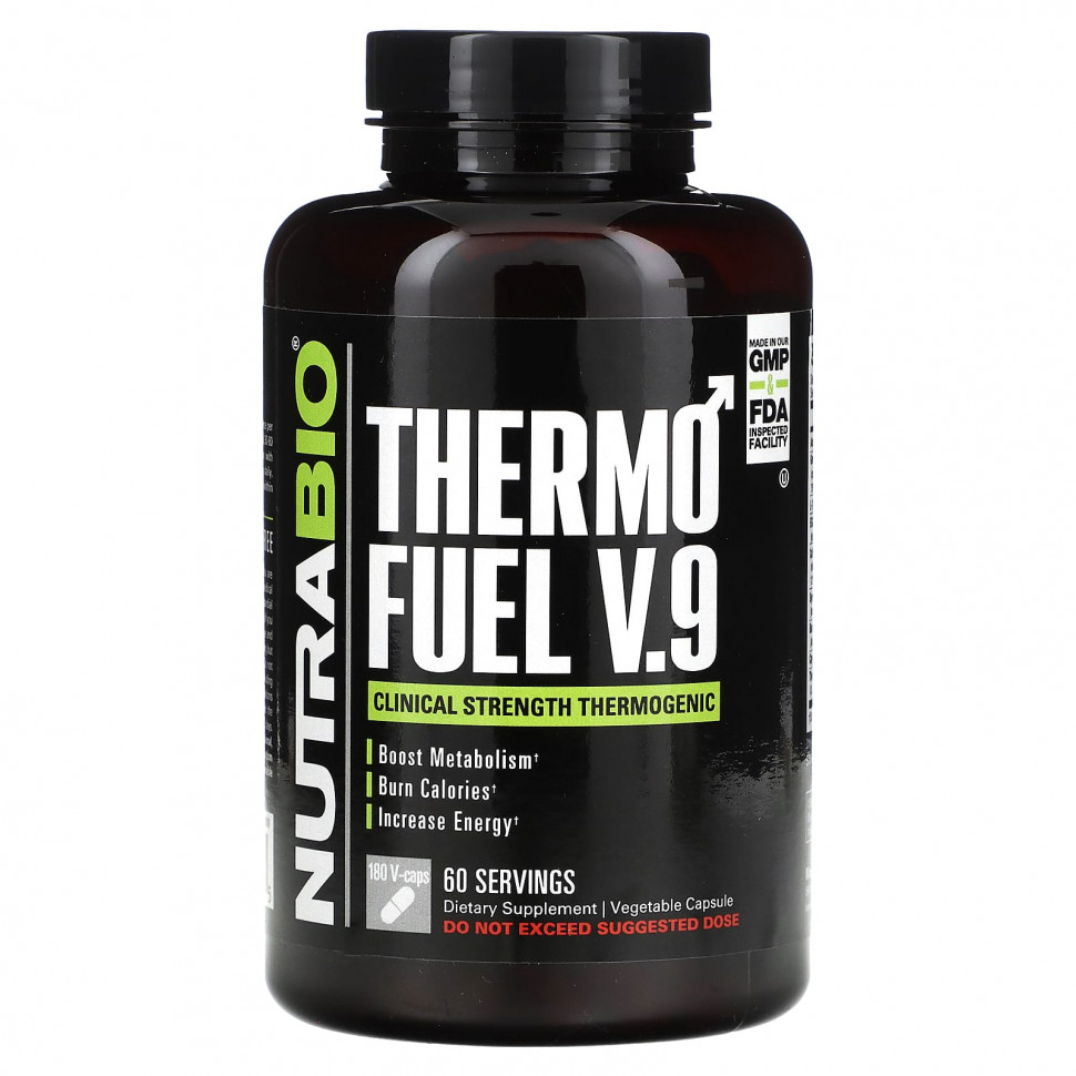  Nutrabio Labs, ThermoFuel V.9  , 180   IHerb ()