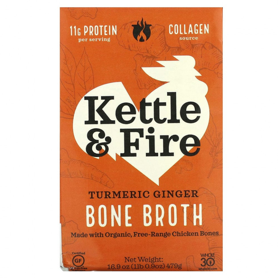   Kettle & Fire, Bone Broth,   , 479  (1 )   -     , -  