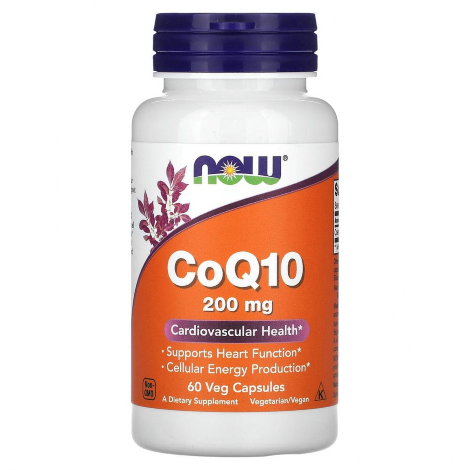   NOW Foods, Q10, 200 , 60     -     , -  