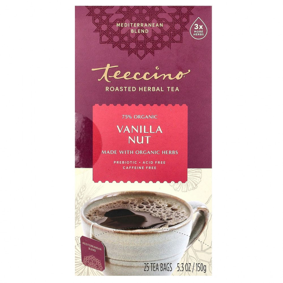   Teeccino,   , - ,  , 25  , 150  (5,3 )   -     , -,   