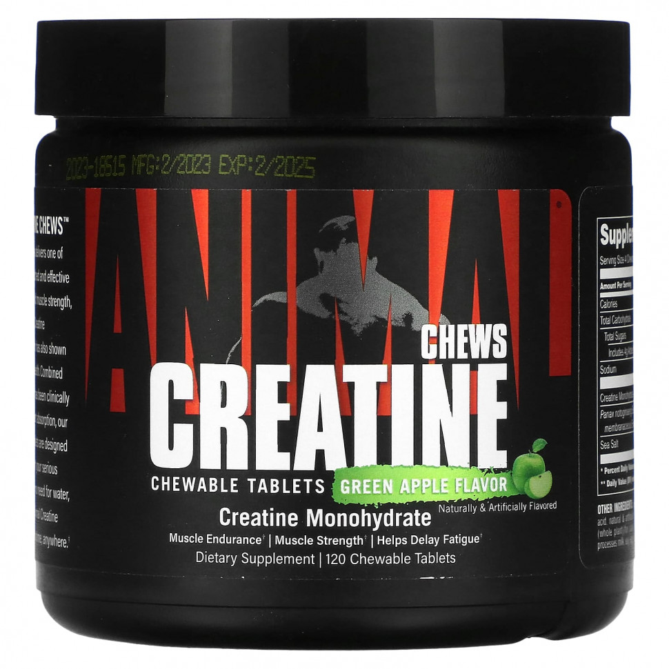   Animal, Creatine Chews,  , 120     -     , -  