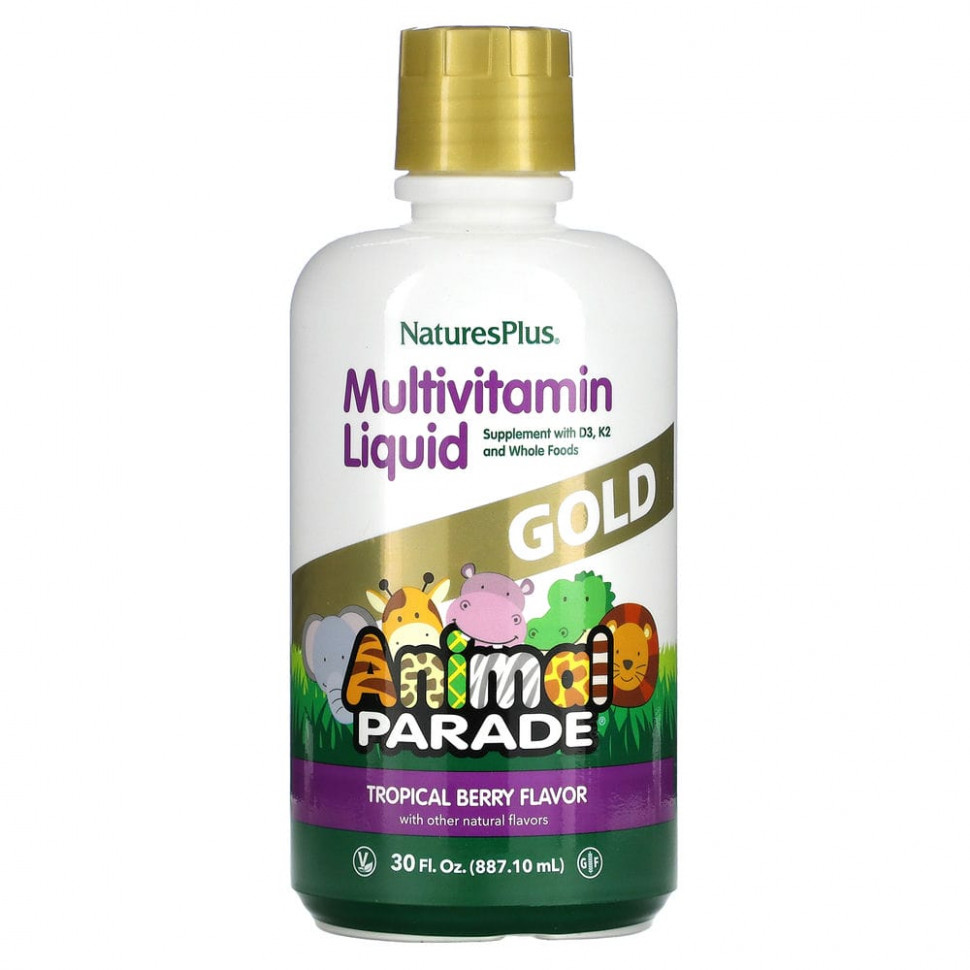   NaturesPlus, Source of Life, Animal Parade, Gold Liquid,      ,   , 887,10  (30 . )   -     , -  