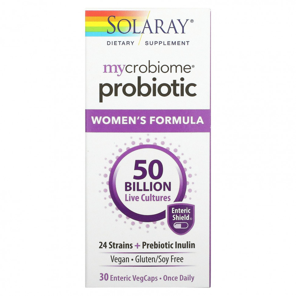   Solaray,  Mycrobiome  , 50   , 30  ,      -     , -  