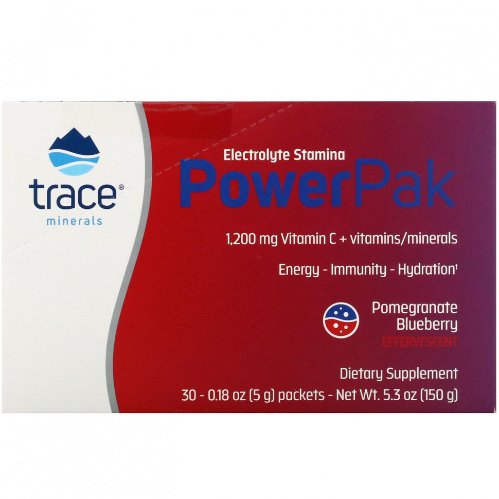   Trace Minerals ,    , PowerPak,     , 30   5  (0,18 )   -     , -,   