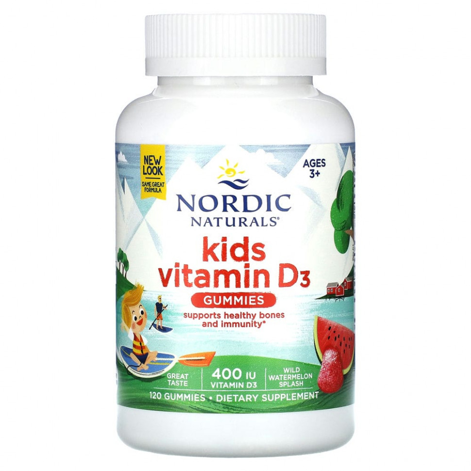   Nordic Naturals,     D3,  , 400 , 120     -     , -  